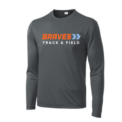 Unisex long sleeve dri fit tee