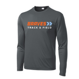 Unisex long sleeve dri fit tee